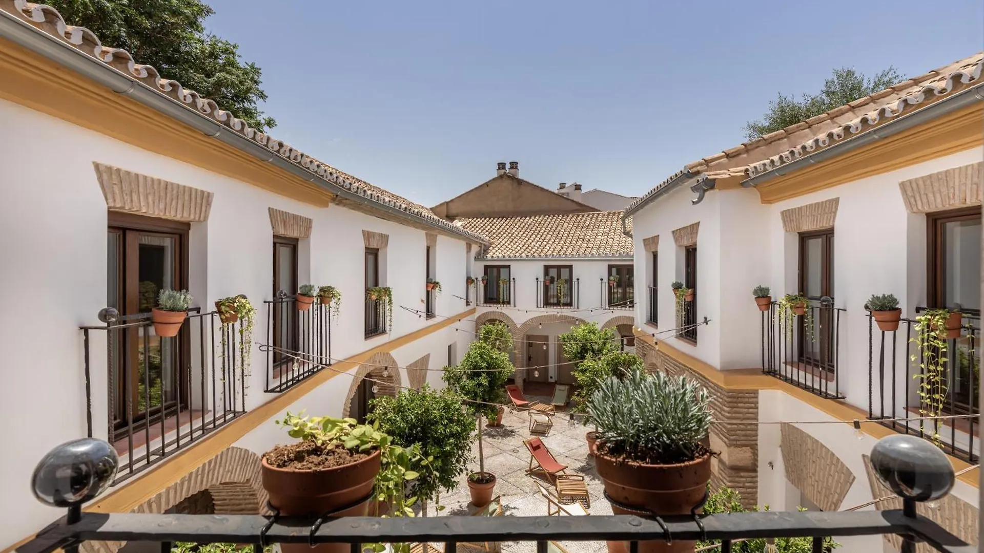 Hostel Libere Cordoba Patio Santa Marta Spanien